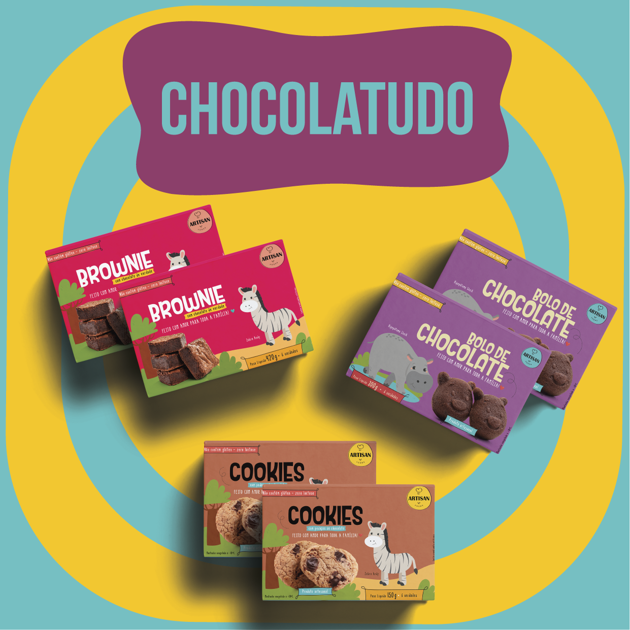 Kit Chocolatudo - 6 Cx