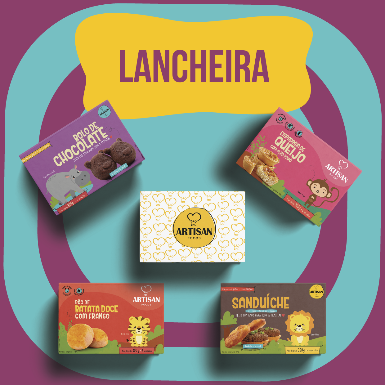 Kit Lancheira - 5 Cx