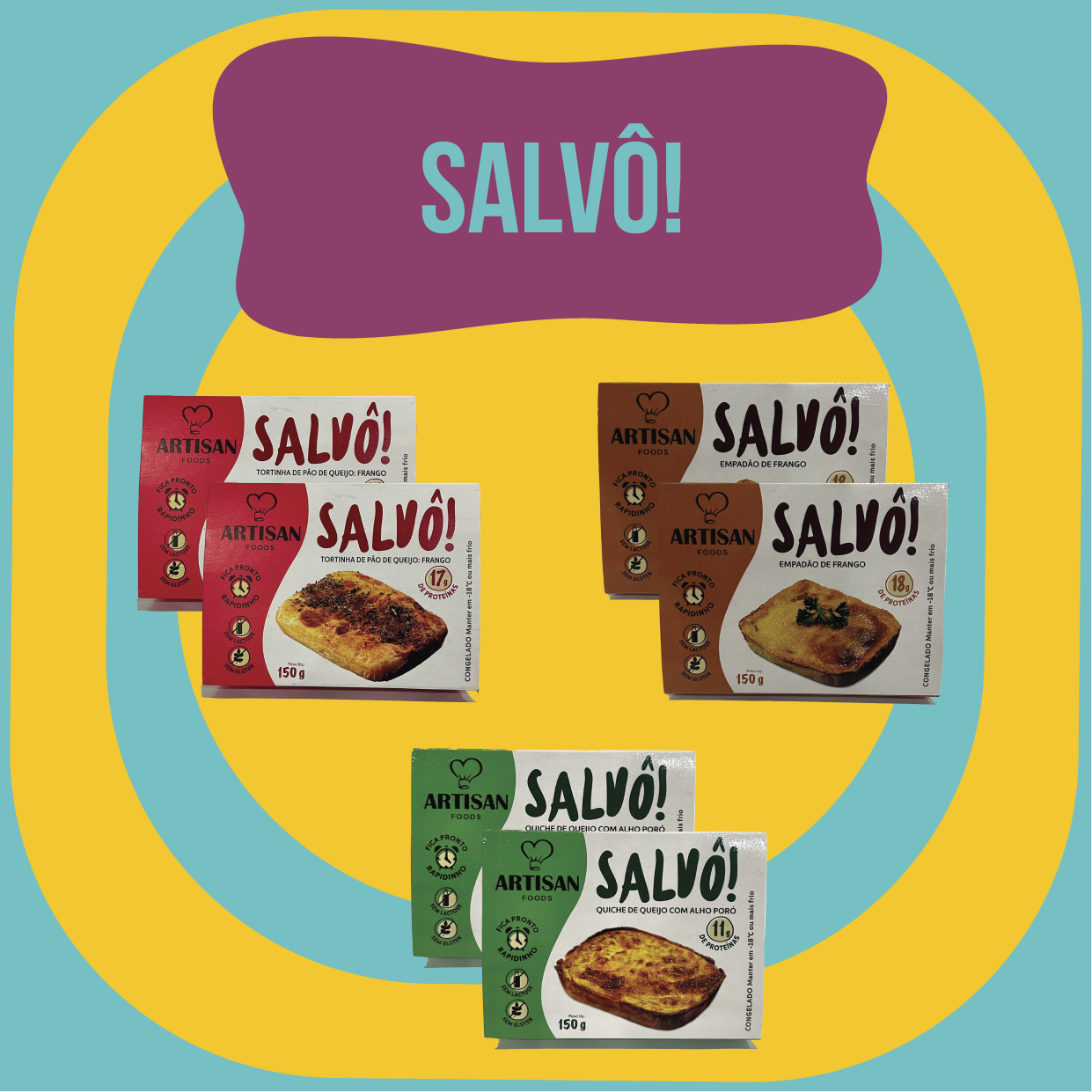 KIT Salvô! - 6 Uni