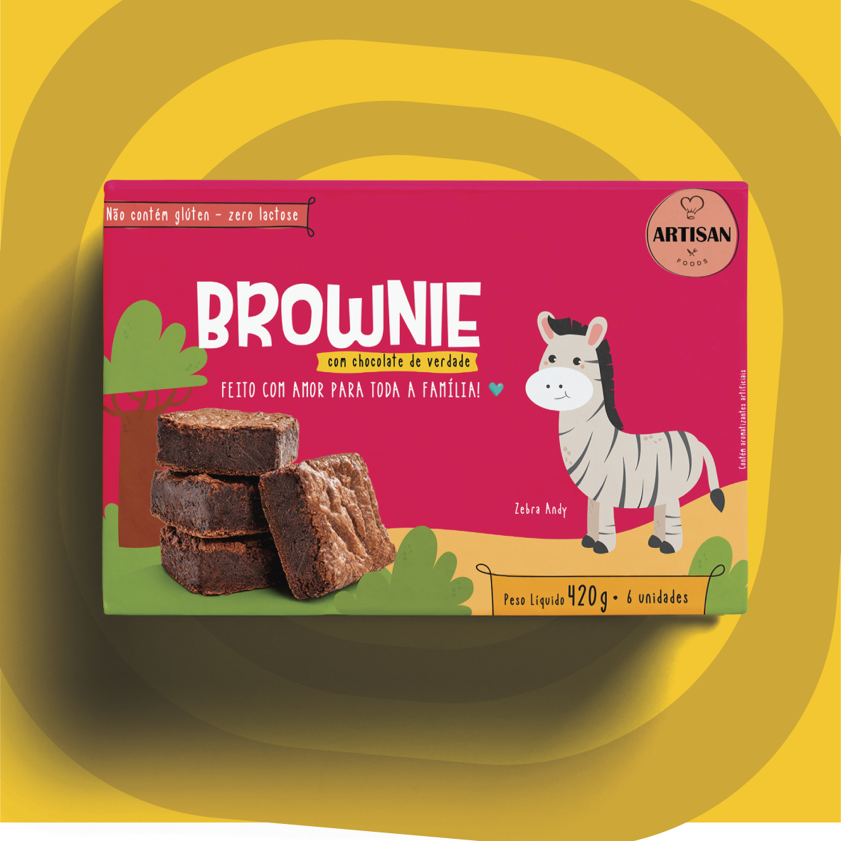 Brownie - 420g | 6 Uni