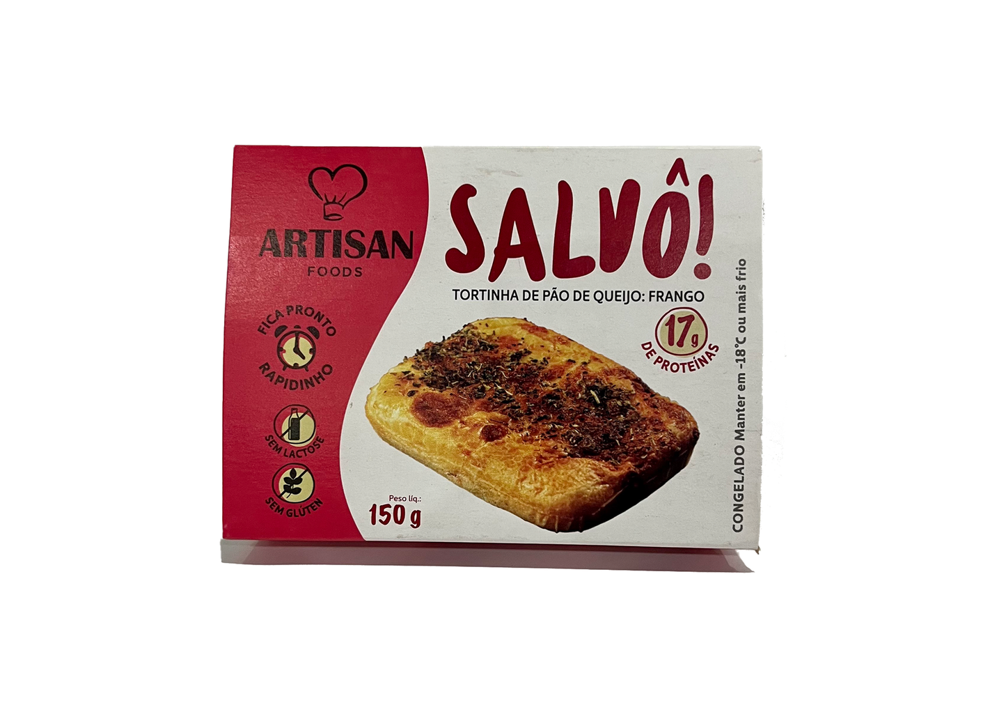 Tortinha de Pão de queijo c/ frango | 150g