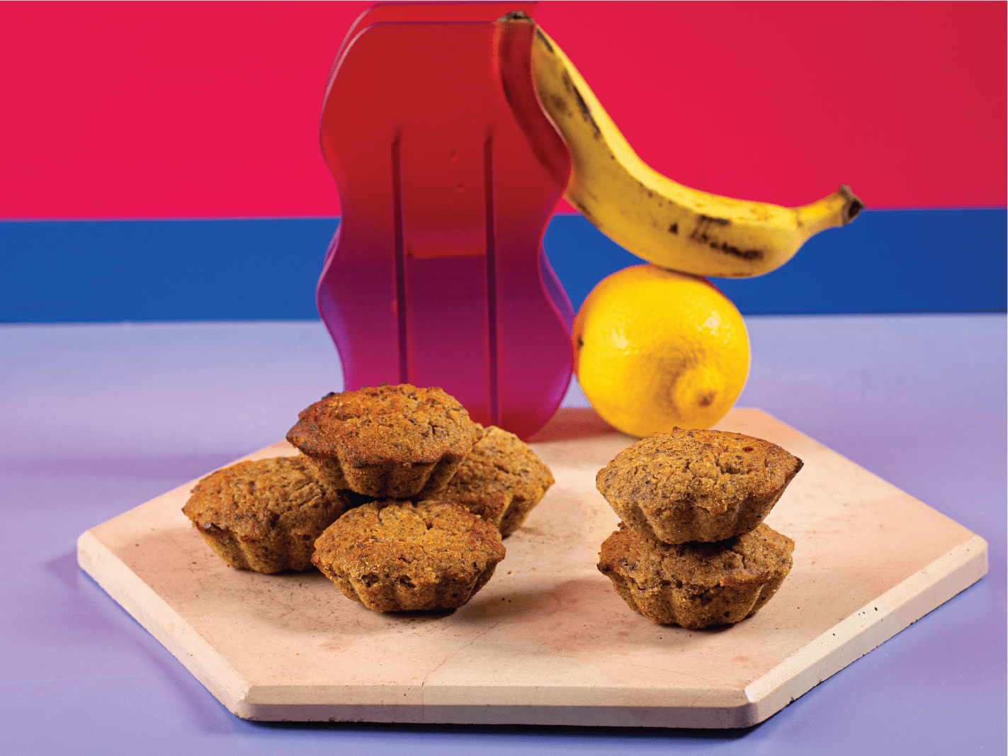 Bolo de Banana sem Açúcar e Adoçante - 300g | 6 Uni - Artisan Foods