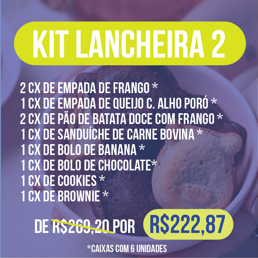 Kit Lancheira 2 - 10 Cx