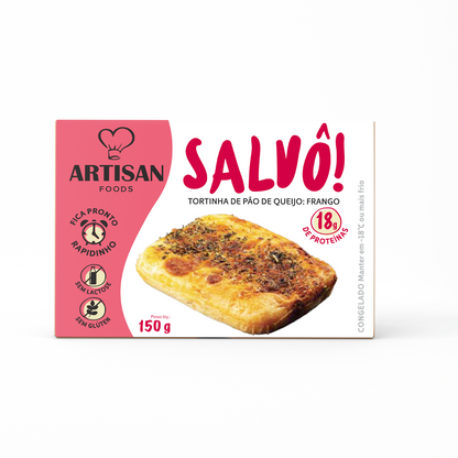Tortinha de Pão de queijo c/ frango | 150g