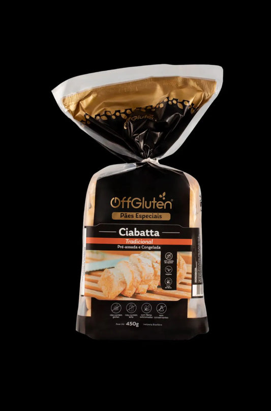 Ciabatta tradicional 450 g OffGluten