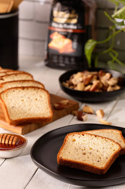 Pão de forma castanha e grãos 450 g OffGluten