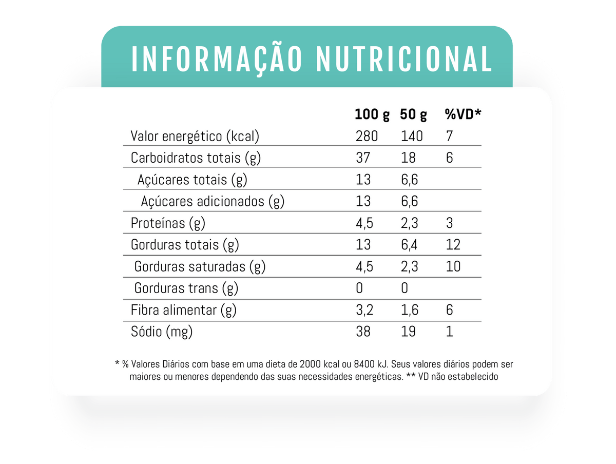Bolo de chocolate - 300g | 6 Uni - Artisan Foods