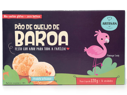 Pão de queijo de baroa - 320g | 16 Uni - Artisan Foods